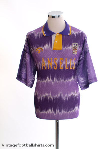 1992-93 Stoke City Away Shirt XL Football Shirt