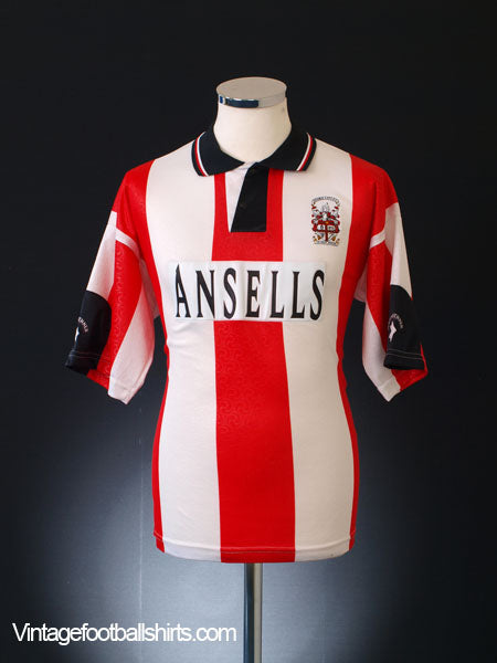 1992-93 Stoke City Home Shirt *Mint* M Football Shirt