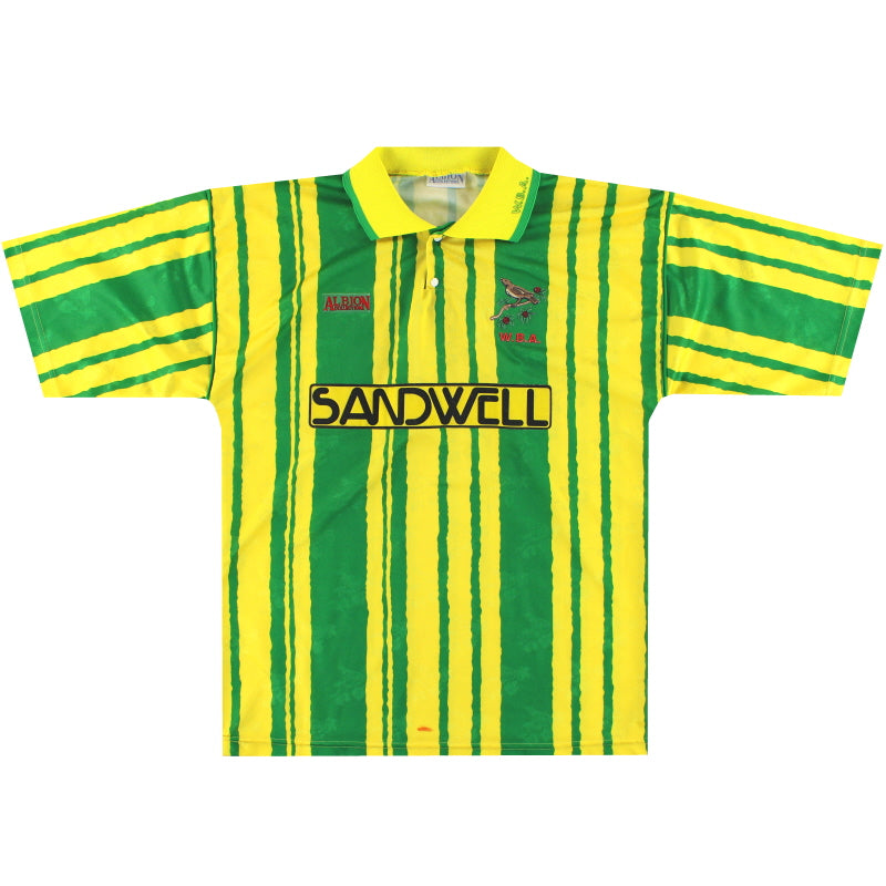 1992-93 West Brom Third Shirt M Football Shirt