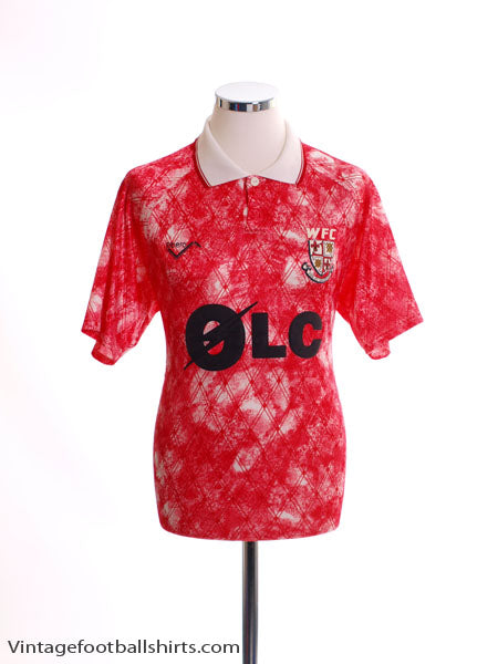 1992-93 Woking Home Shirt M Football Shirt