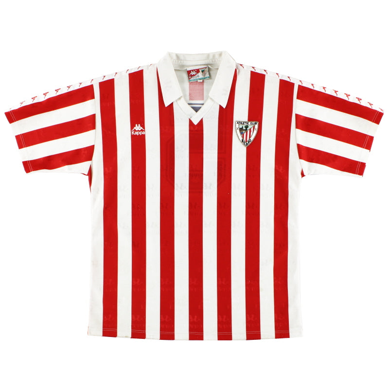 1992-94 Athletic Bilbao Match Issue Home Shirt #5 L Football Shirt