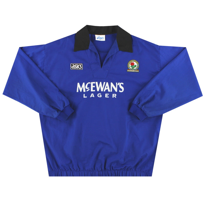 1992-94 Blackburn Asics Drill Top XL Training Top