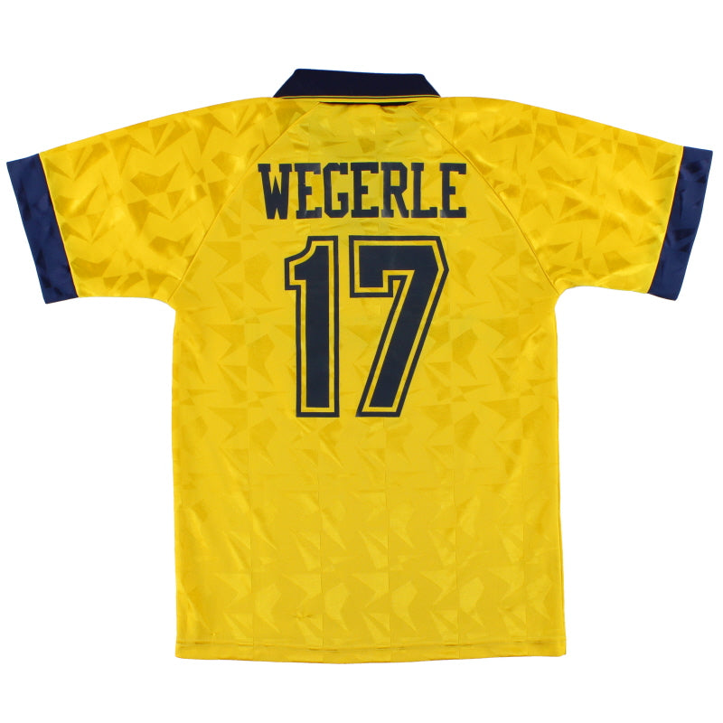 1992-94 Coventry City Ribero Third Shirt Wegerle #17 S Football Shirt