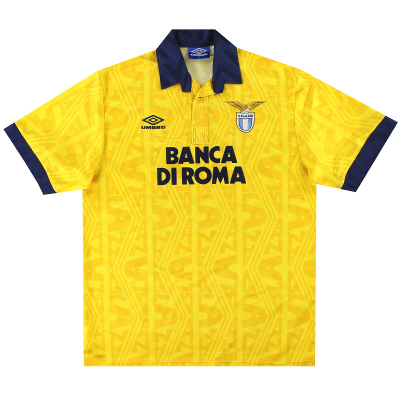 1992-94 Lazio Umbro Away Shirt XL Football Shirt