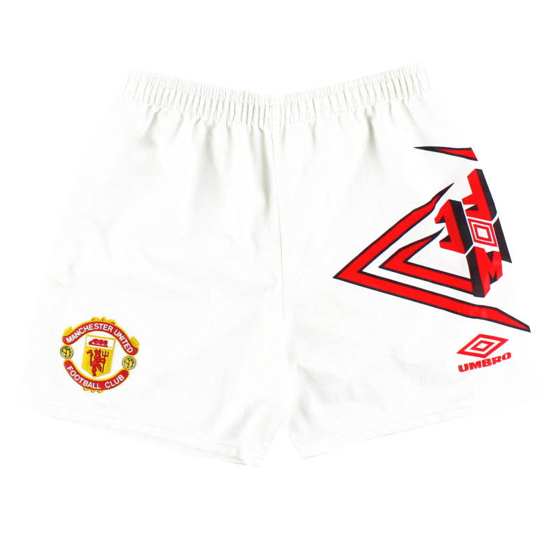 1992-94 Manchester United Umbro Home Shorts M Football Shorts