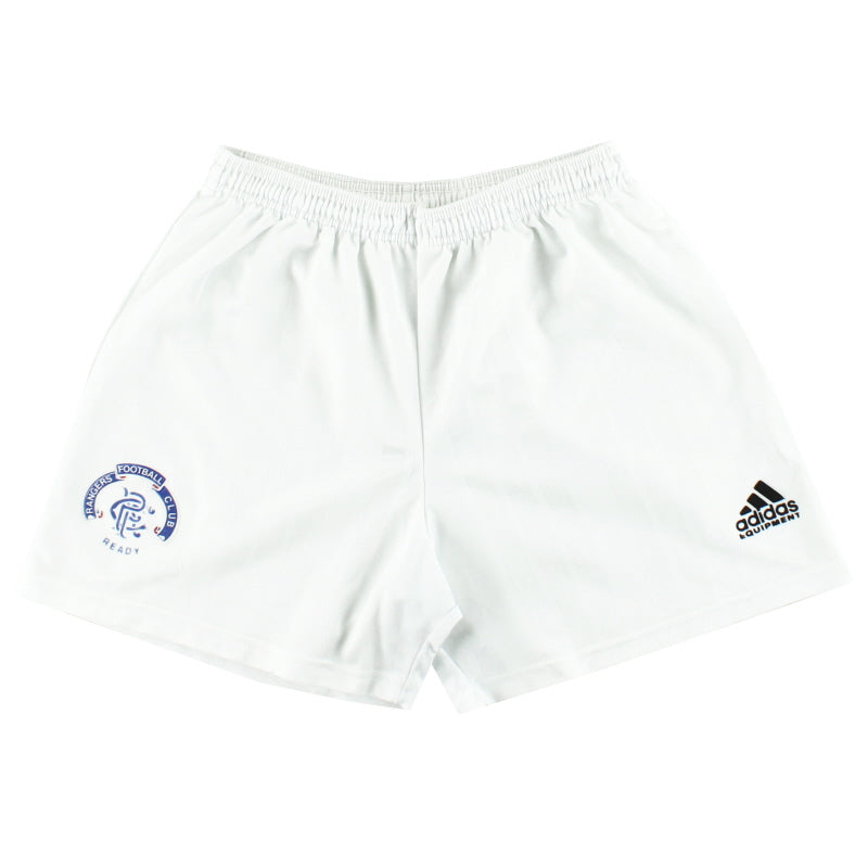 1992-94 Rangers adidas Home Shorts S Football Shorts