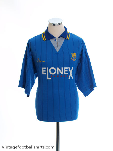 1992-94 Southend United Home Shirt L Football Shirt