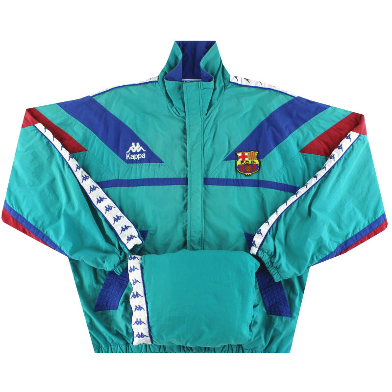 1992-95 Barcelona Kappa Tracksuit XL Tracksuit