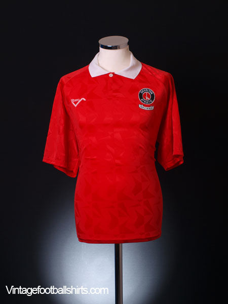 1992 Charlton 'Back at the Valley' Home Shirt *As new* L Football Shirt