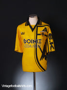 1993-94 AEK Athens Home Shirt XL Football Shirt