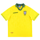 1993-94 Brazil Umbro Home Shirt XL Football Shirt