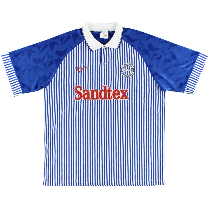 1993-94 Brighton Home Shirt XL Football Shirt