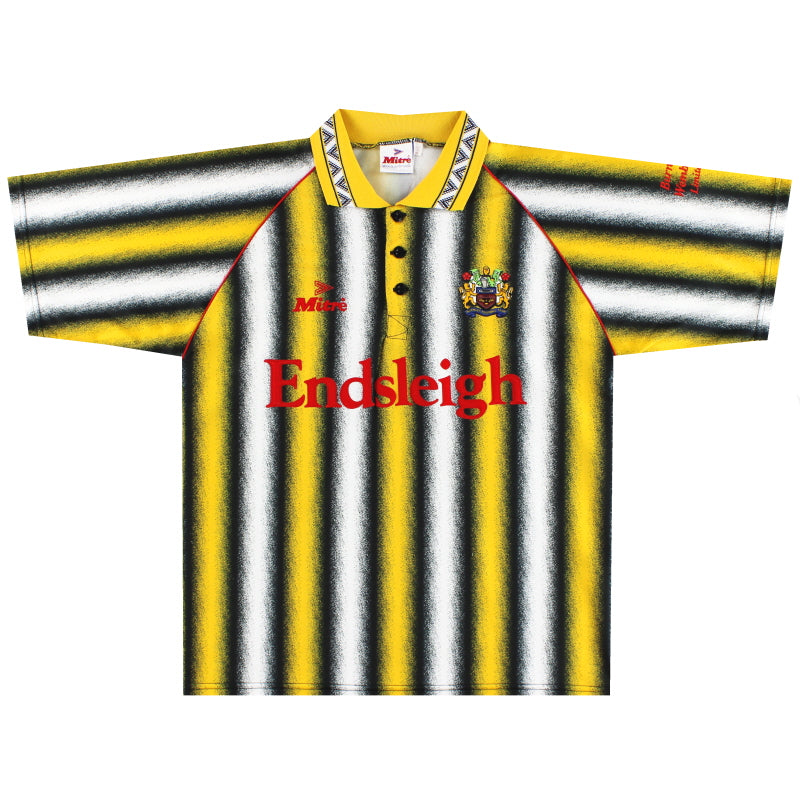 1993-94 Burnley 'Wembley Limited Edition' Away Shirt *Mint* M Football Shirt