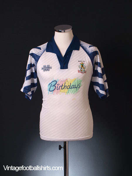 1993-94 Bury Home Shirt XS Football Shirt