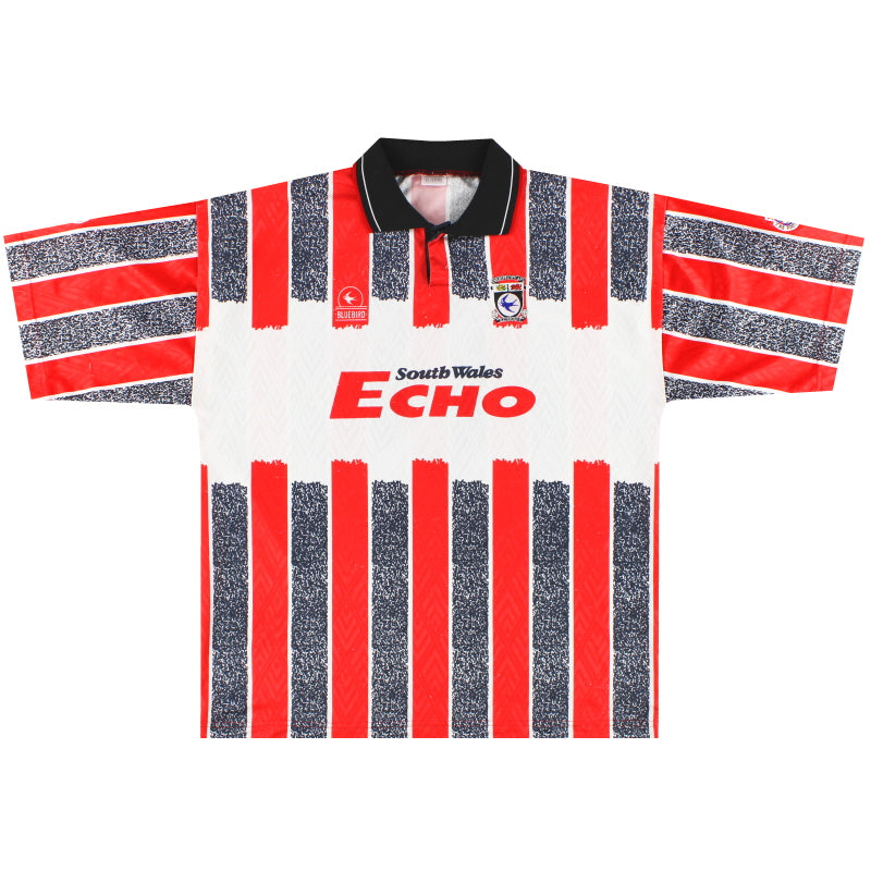 1993-94 Cardiff City Away Shirt XXL Football Shirt