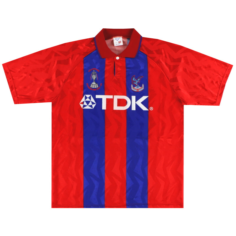 1993-94 Crystal Palace Home Shirt 'Division One Champions' XL Football Shirt