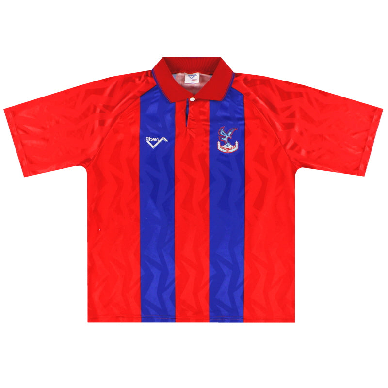 1993-94 Crystal Palace Ribero Home Shirt L Football Shirt