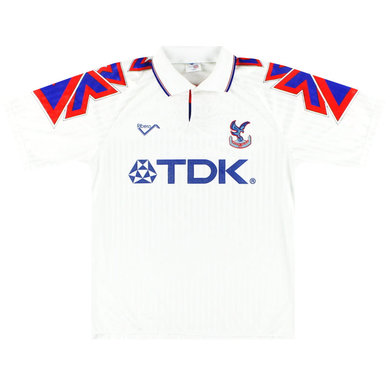 1993-94 Crystal Palace Ribero Away Shirt L Football Shirt