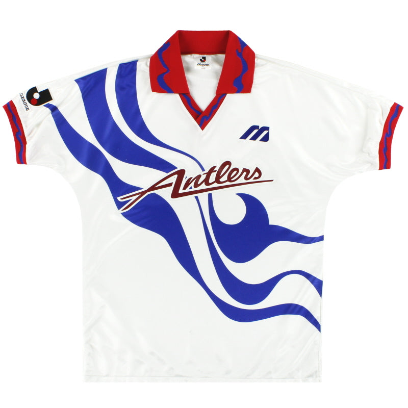 1993-94 Kashima Antlers Mizuno Away Shirt *Mint* L Football Shirt