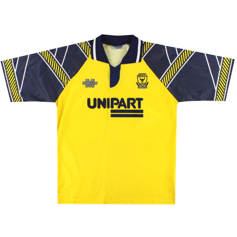 1993-94 Oxford United Matchwinner Centenary Home Shirt L Football Shirt