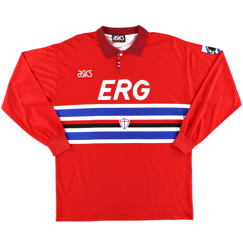 1993-94 Sampdoria Third Shirt L/S L Football Shirt