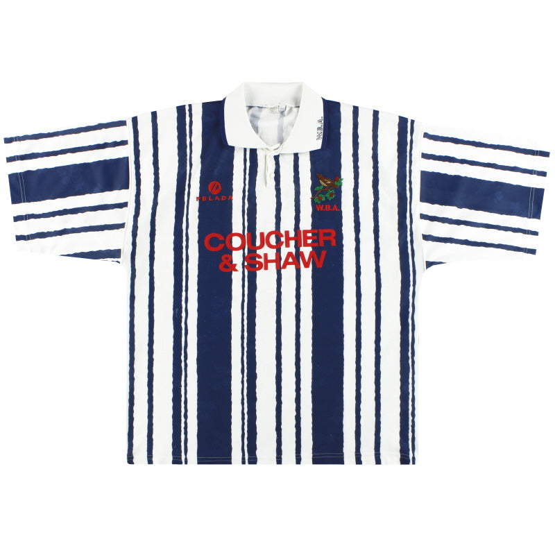 1993-94 West Brom Pelada Home Shirt L Football Shirt