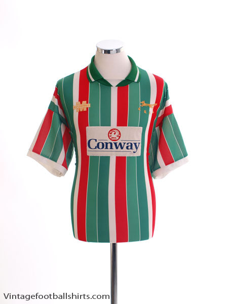 1993-95 Carlisle Away Shirt L Football Shirt