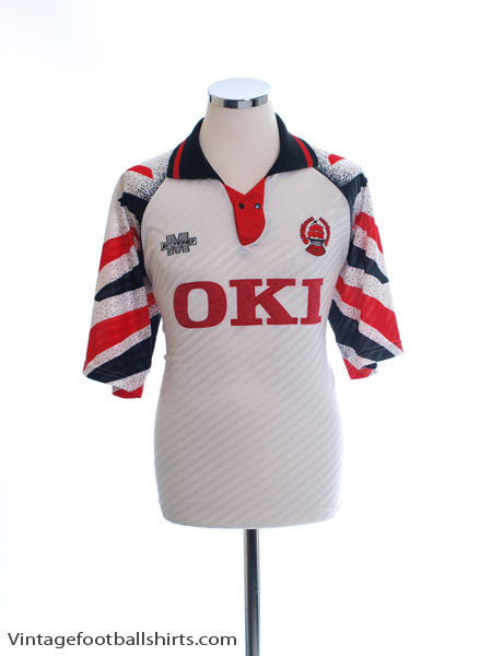 1993-95 Clyde Home Shirt L Football Shirt