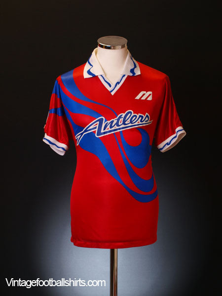 1993-95 Kashima Antlers Home Shirt L Football Shirt