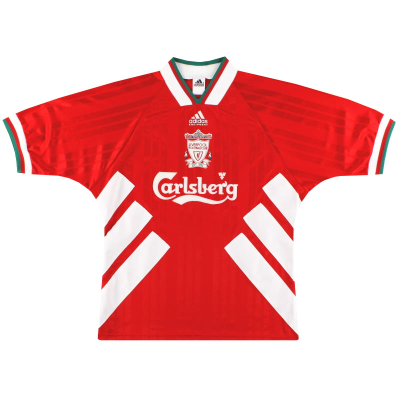 1993-95 Liverpool adidas Home Shirt M Football Shirt