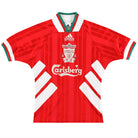 1993-95 Liverpool adidas Home Shirt S.Boys  Football Shirt