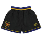 1993-95 Manchester United Umbro Away Shorts M Football Shorts