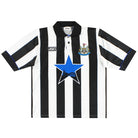 1993-95 Newcastle Asics Home Shirt *Mint* L Football Shirt