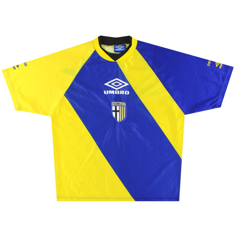 1993-95 Parma Umbro Training Shirt *Mint* L Training Shirt