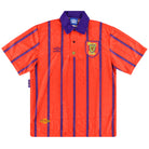 1993-95 Scotland Umbro Away Shirt L Football Shirt