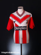 1993-95 Southampton Home Shirt M Football Shirt