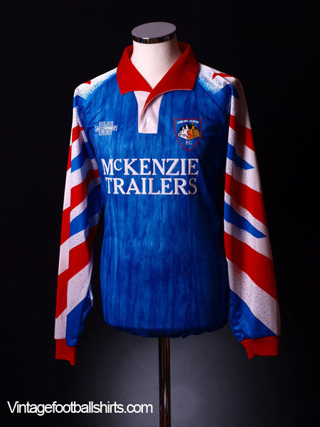 1993-95 Stirling Albion Third Shirt *L/S* L Football Shirt