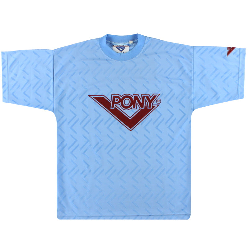 1993-95 West Ham Pony Training Shirt *Mint* M Training Shirt