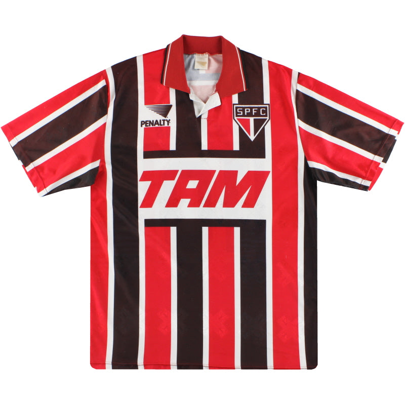 1993 Sao Paulo Away Shirt #10 XL Football Shirt