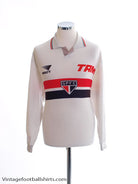 1993 Sao Paulo Home Shirt #10 L/S XL Football Shirt