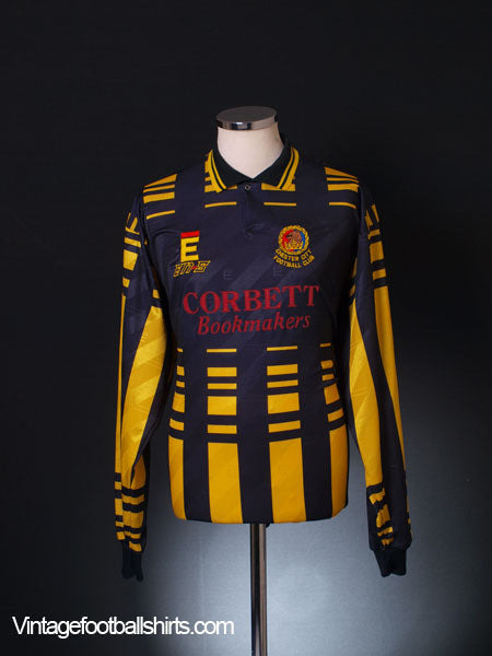 1994-93 Chester Match Issue Away Shirt L/S XL Football Shirt