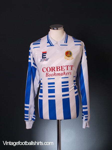 1994-93 Chester Match Issue Home Shirt L/S XL Football Shirt