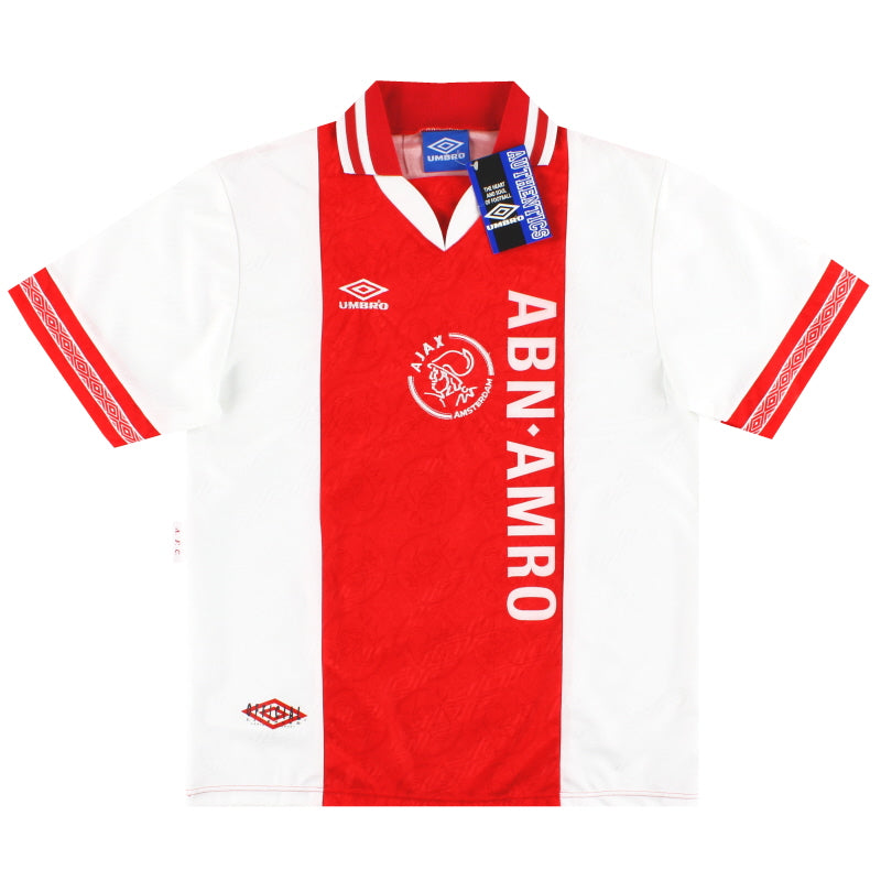 1994-95 Ajax Umbro Home Shirt *w/tags* L Football Shirt