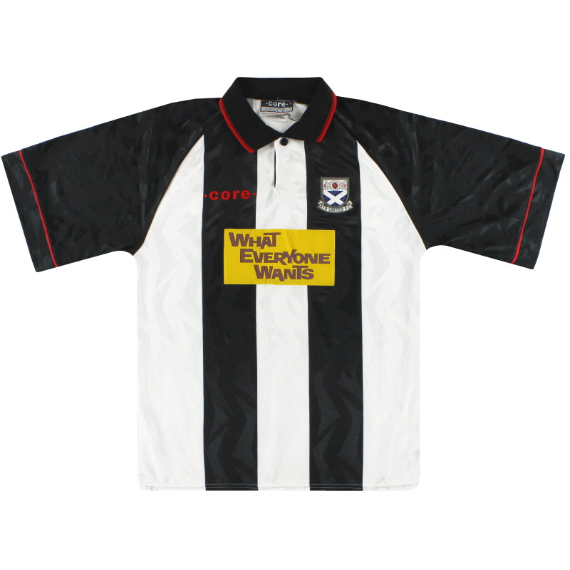 1994-95 Ayr United Home Shirt M Football Shirt