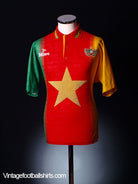 1994-95 Cameroon Home Shirt M Football Shirt