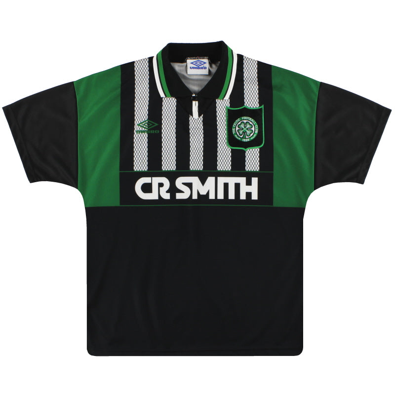 1994-95 Celtic Umbro Away Shirt L Football Shirt