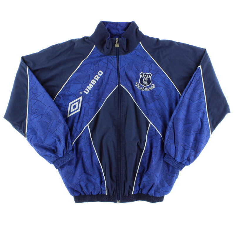 1994 95 Everton Umbro Track Jacket Mint M Vintage Football Shirts