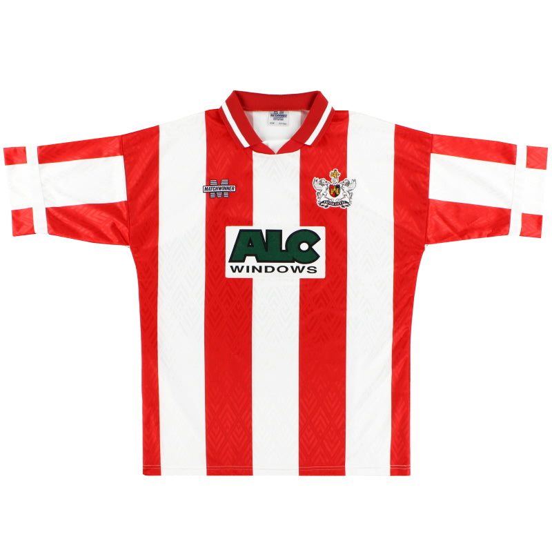 1994-95 Exeter Home Shirt L Football Shirt