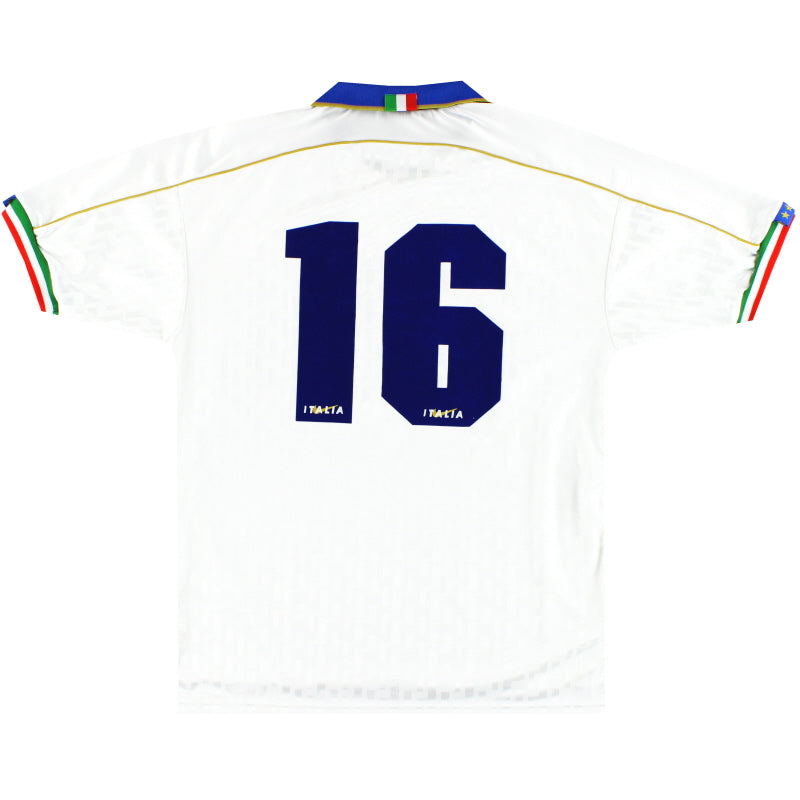 1994-95 Italy Nike Player Issue Away Shirt #16 (Donadoni) L Football Shirt