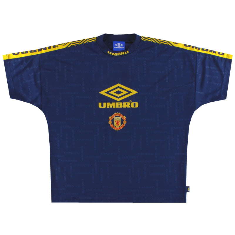 1994-95 Manchester United Umbro Training Shirt L Training Shirt